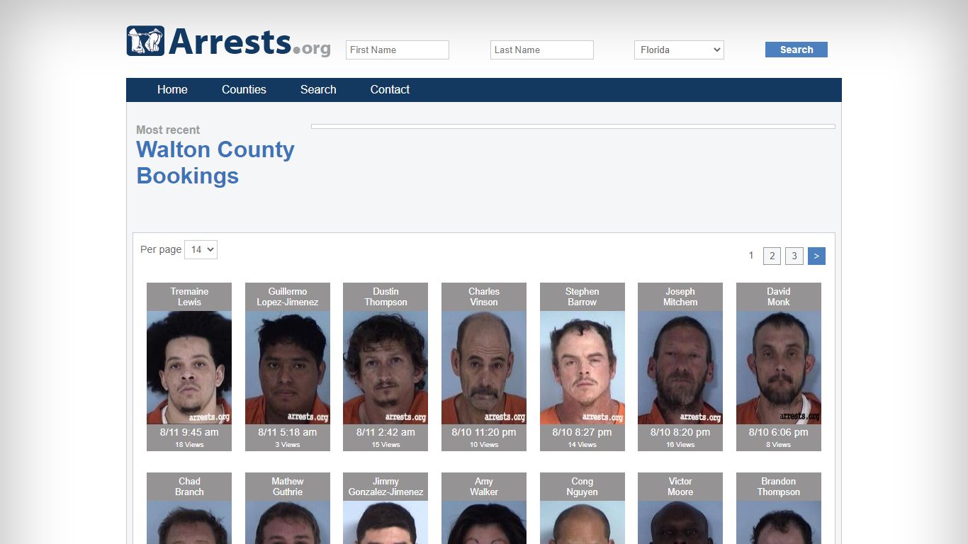 Walton County Arrests and Inmate Search